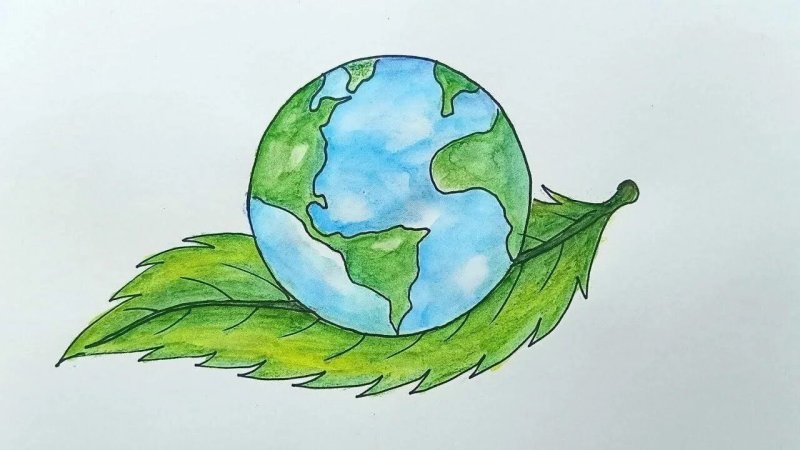 Рисунок на тему экология