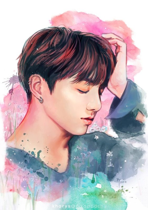 Чон Чонгук BTS Art