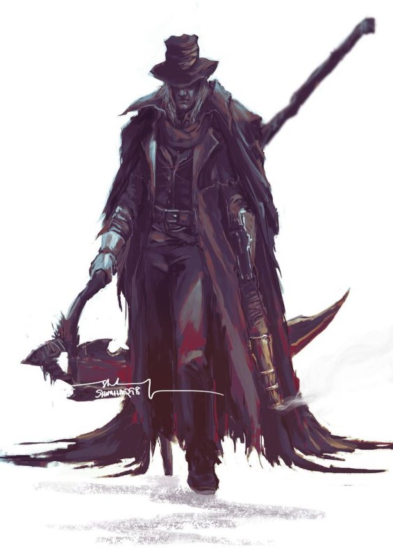 Герман первый охотник Bloodborne