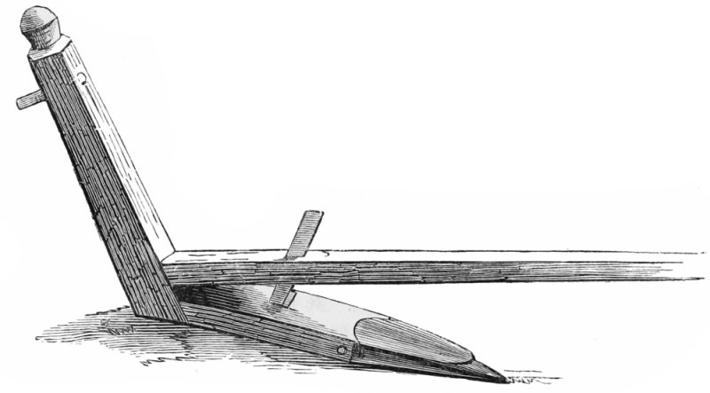 Плуг карандашом