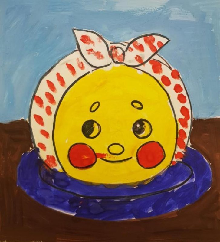 Рисование Колобок