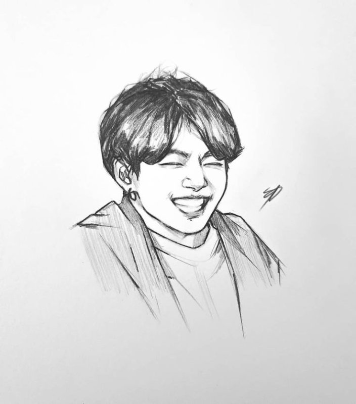 Чон Чонгук скетч