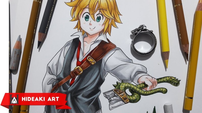 Мелиодас карандашом