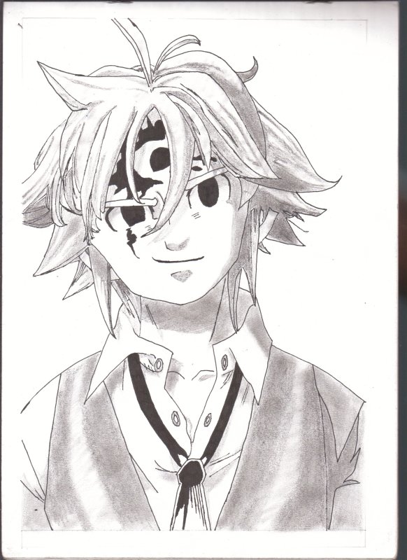 Семь смертных грехов Манга Мелиодас