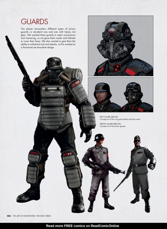 Солдаты из Wolfenstein New order