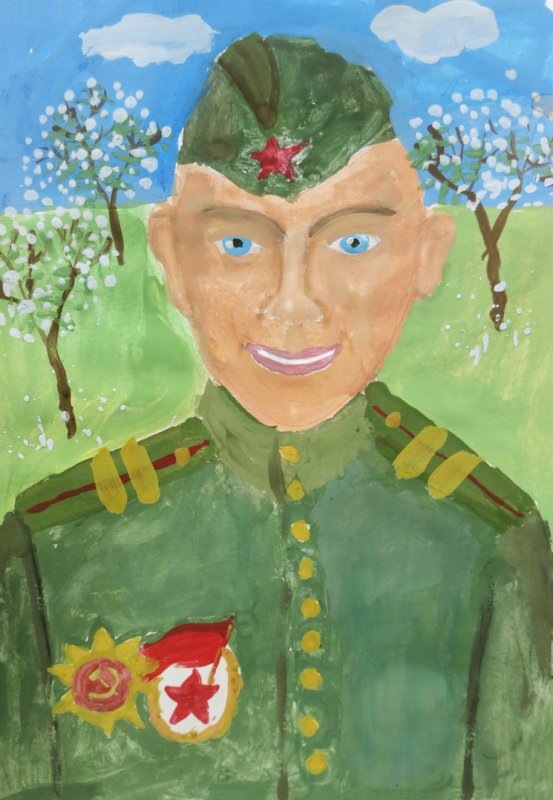 Портрет военного
