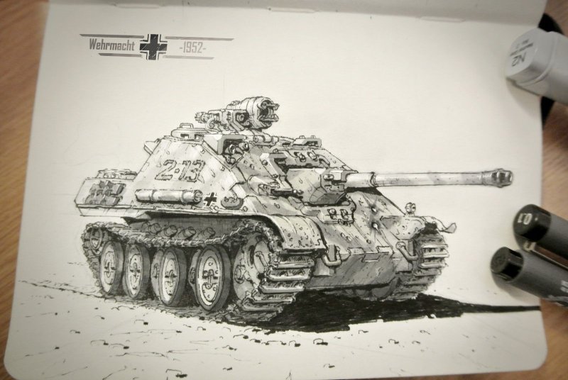 Рисунок танка