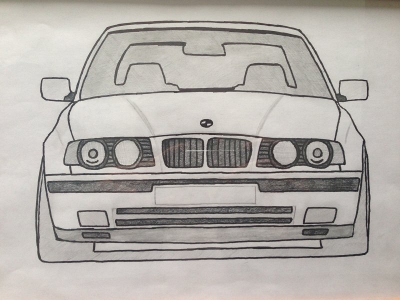 BMW е34 карандаш