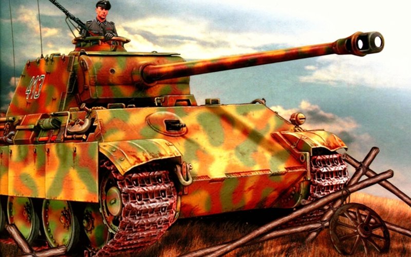 Новый танк пантера