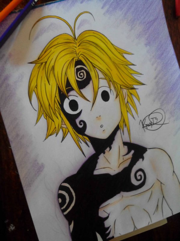 Рисовать Мелиодаса