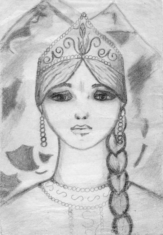 Рисунок к опере Руслан и Людмила