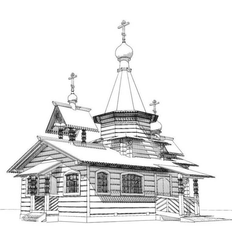 Деревянные церкви Кижи