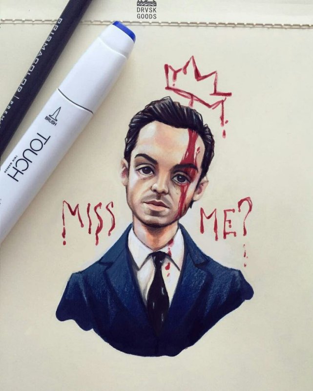 Мориарти портрет