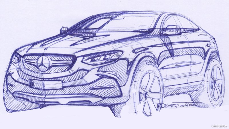 Рисунок Мерседес АМГ 63