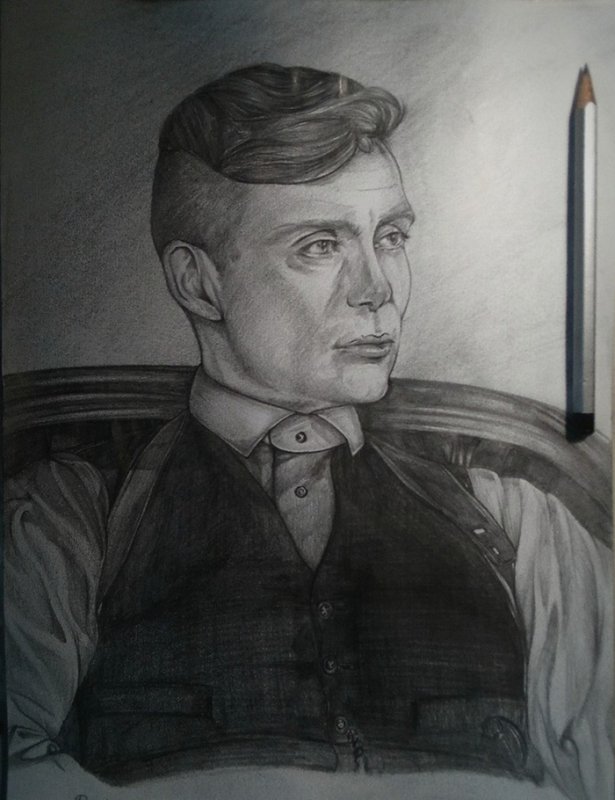 томас шелби карандашом