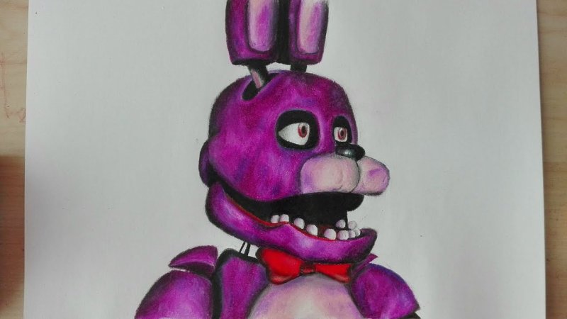 ФНАФ 9 Бони рисунок