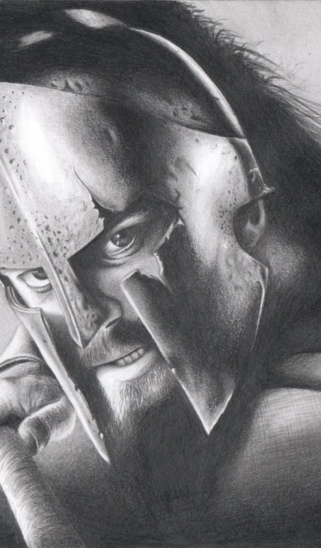 Эскизы Леонида 300 спартанцев