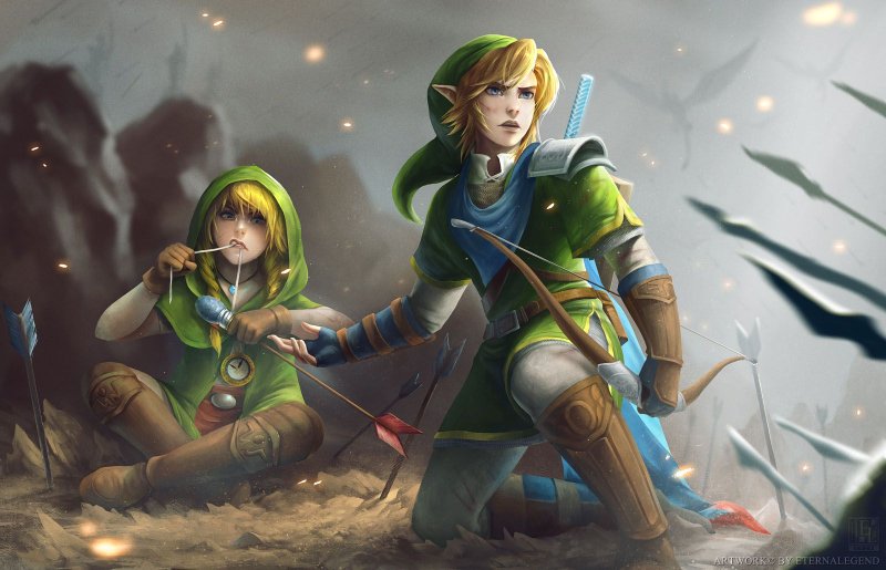 The Legend of Zelda Hyrule Warriors линк