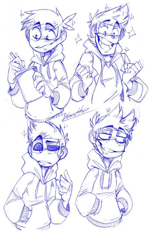 Дакимакура Eddsworld