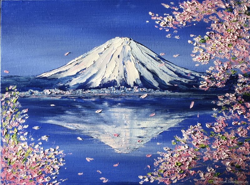 Картины с горой Фудзияма