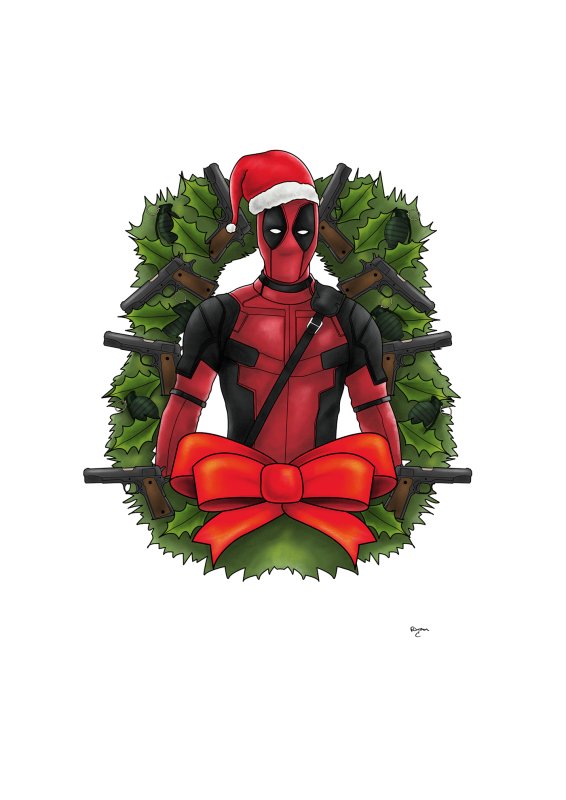 Deadpool новый год