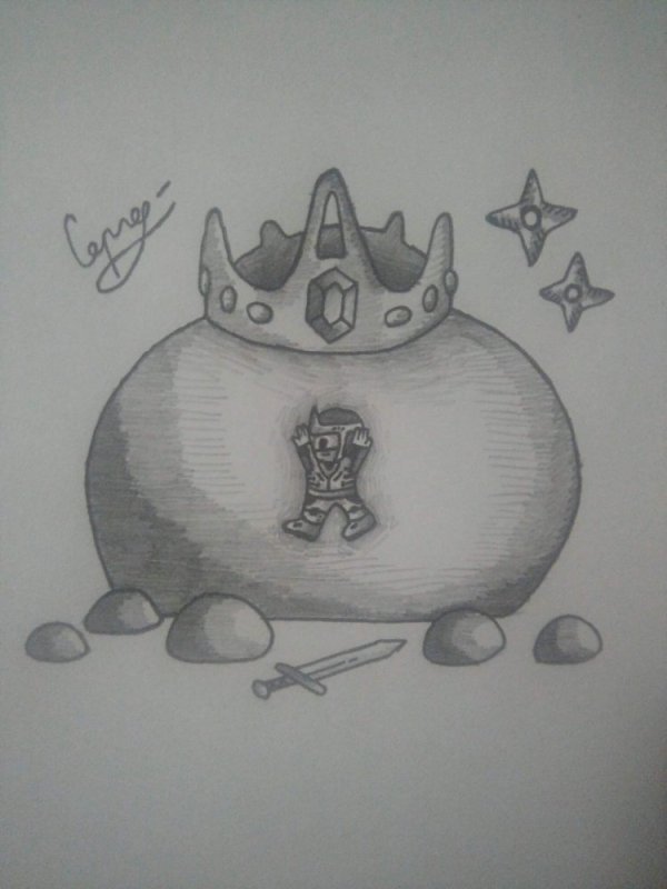 Terraria Король слизней босс