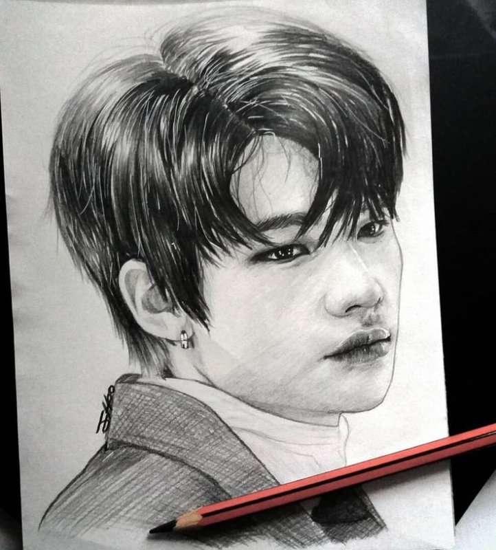 Stray Kids Хенджин арт