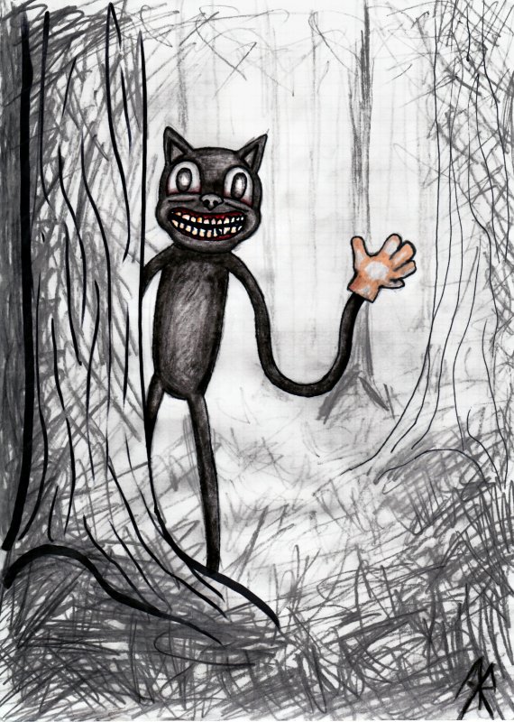 Cartoon Cat Тревор Хендерсон