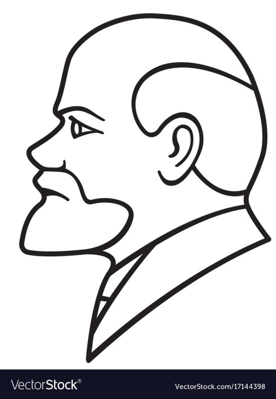 Ленин рисовать