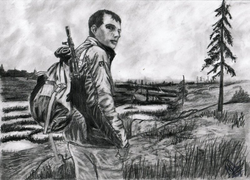 Дегтярев рисунок