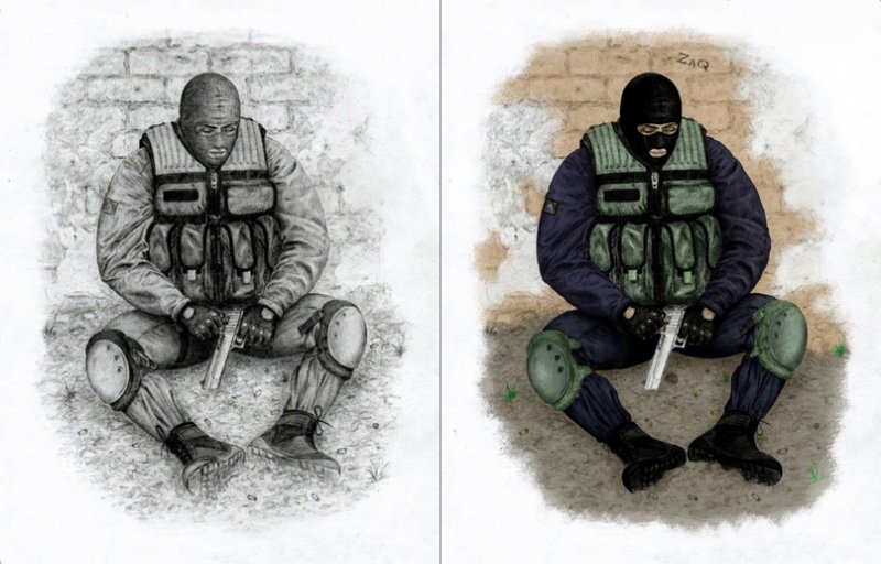 Сталкер стрелок МОНОЛИТОВЕЦ