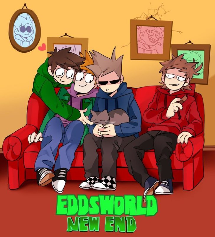 Торд том ЭДД И Мэтт из Eddsworld