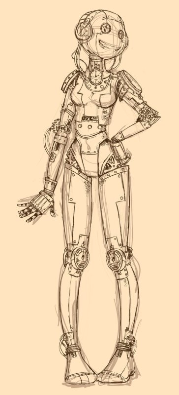 Робот скетч