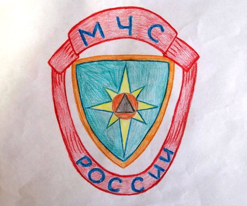 МЧС России рисование
