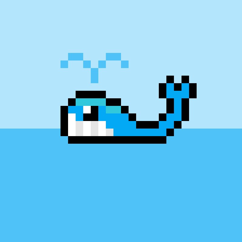Волна Pixel Art