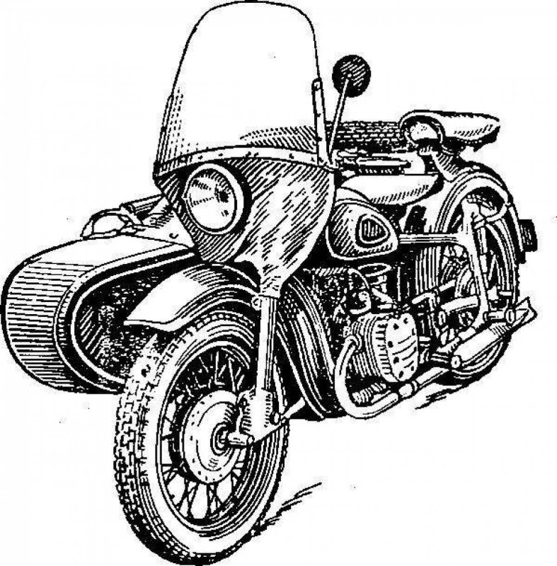 Чертеж Урал м67