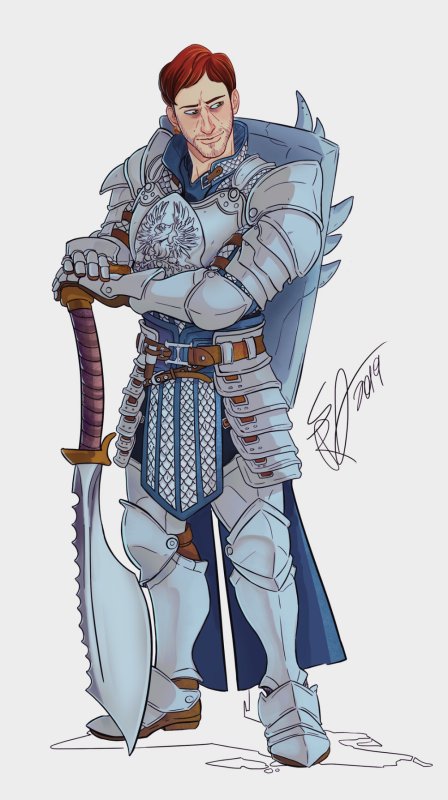 Dragon age серый Страж Кусланд