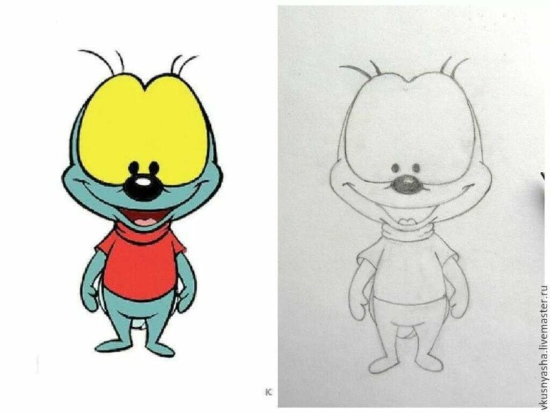 Рисунки мультиков
