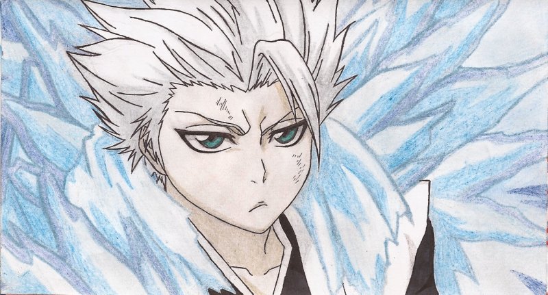 Блич Капитан 10 отряда Хицугая