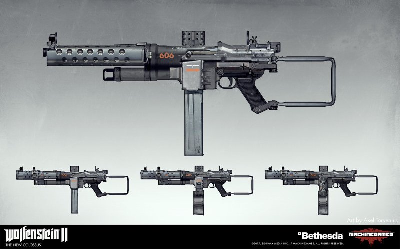 вольфенштайн 2 оружие