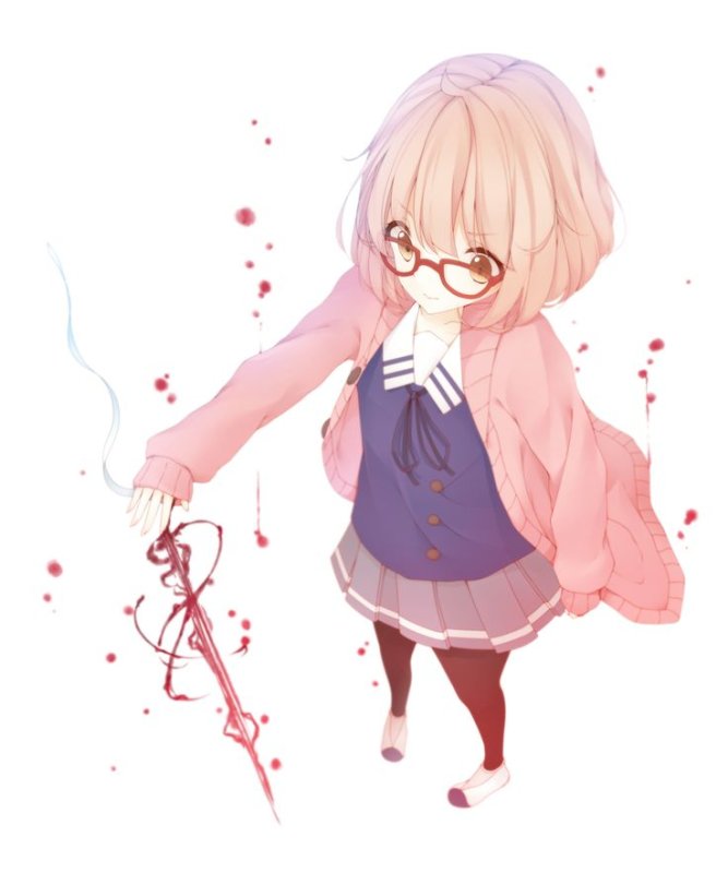 Курияма Мирай рисунок