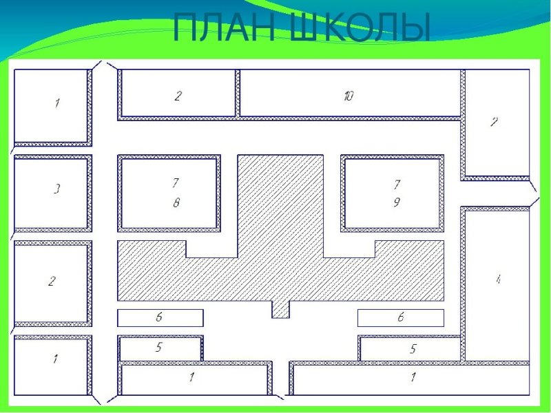 План схема школы