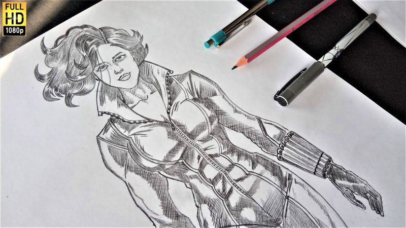 Black Widow draw