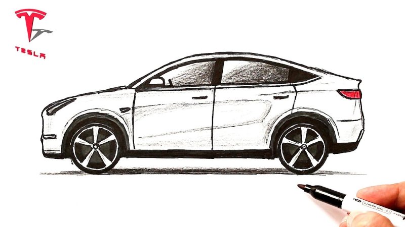 Как нарисовать машину