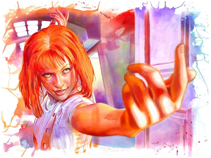Лилу 5 элемент Милла Йовович