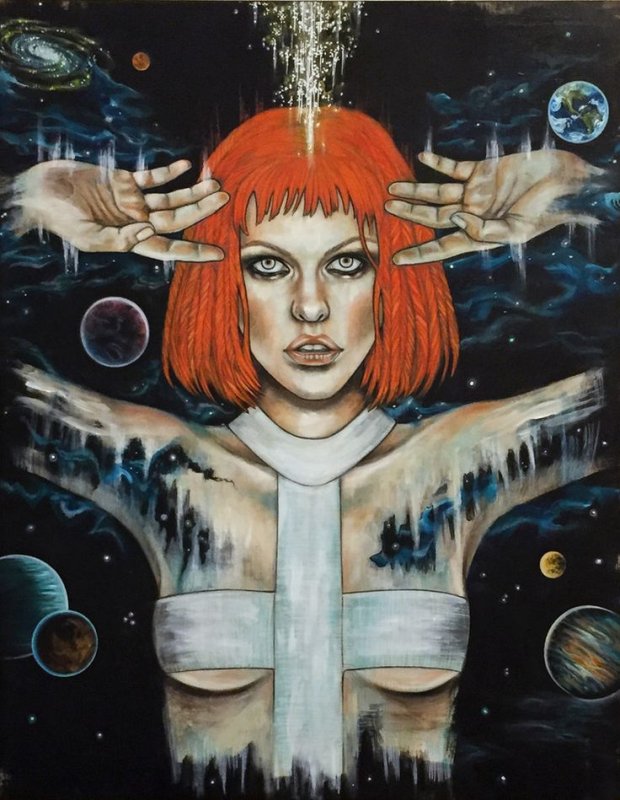 Милла Йовович пятый элемент