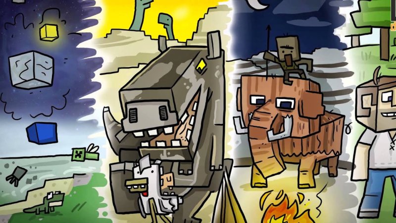 майнкрафт отряд мобов