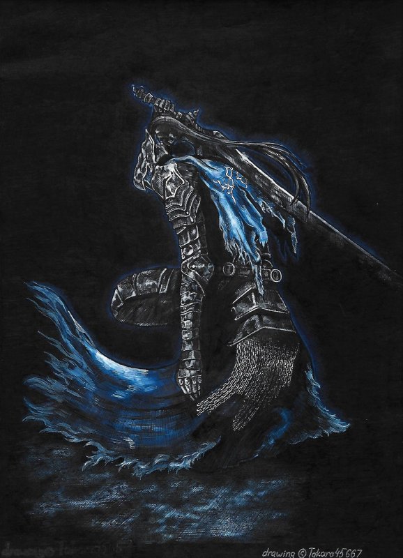 Арториас Dark Souls арт