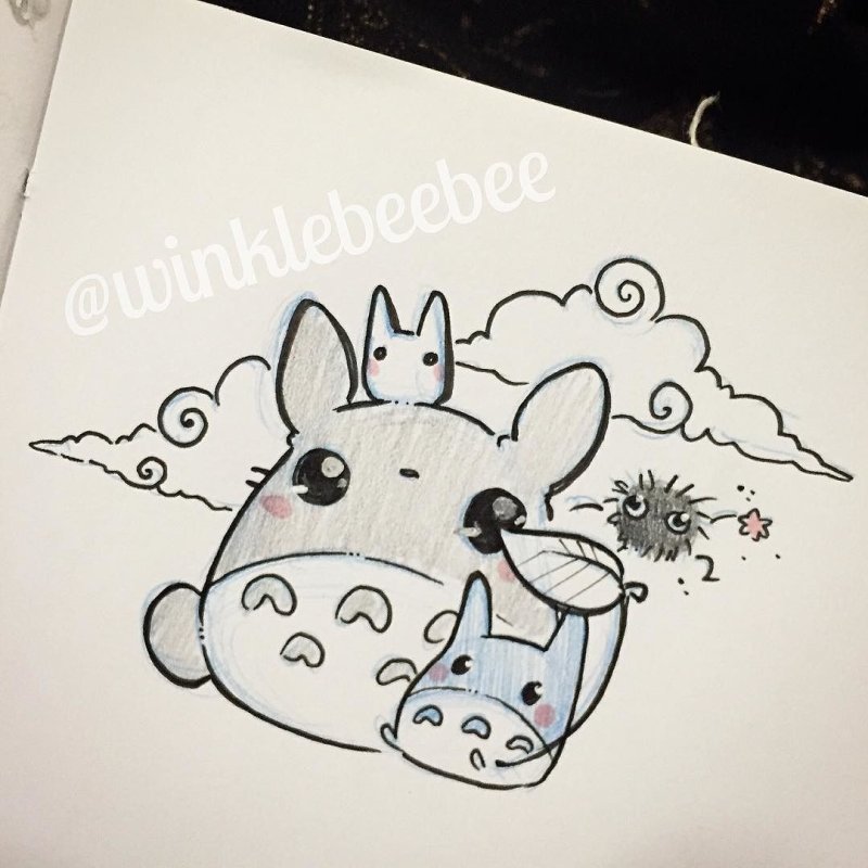 Милые маленькие рисунки для скетчбука