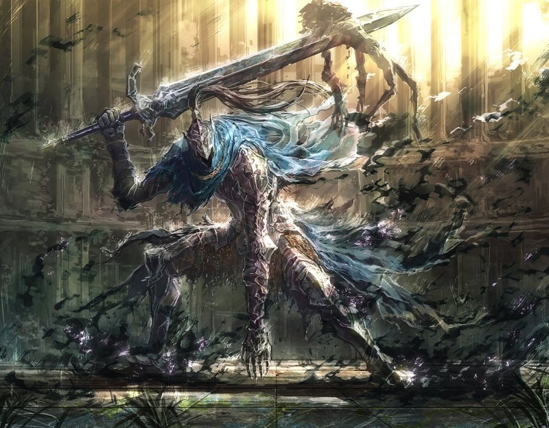 Арториас Путник бездны Dark Souls 1